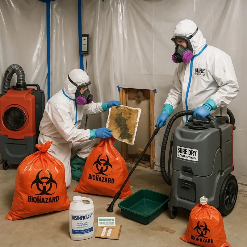 Contaminated Water Handling Protocols process in Rockwell, AR