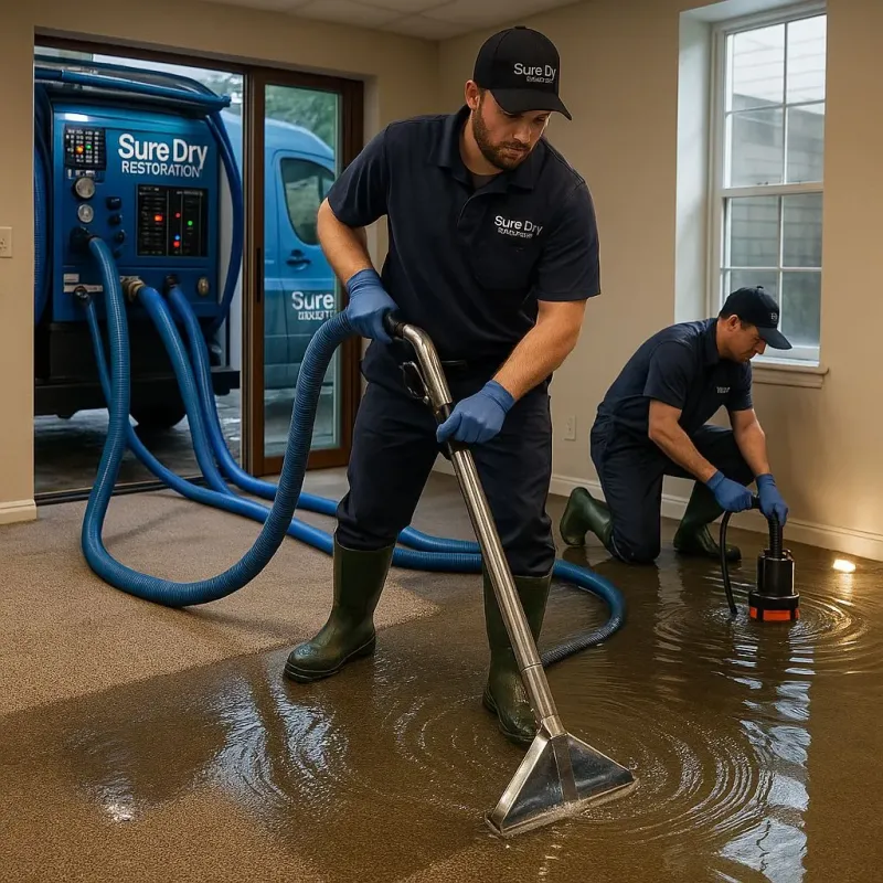 Water Extraction and Removal process in Rockwell, AR